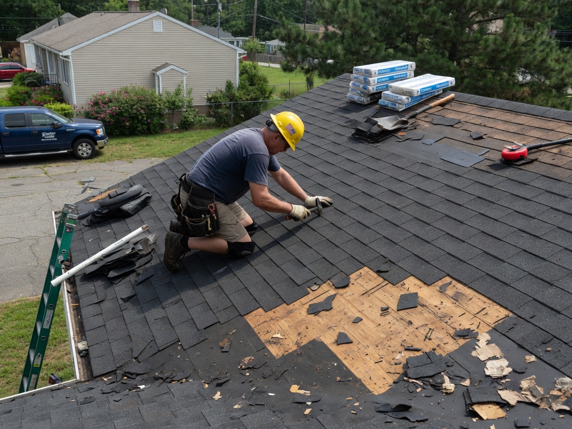 Asphalt Shingle Roofing in Waterford Works