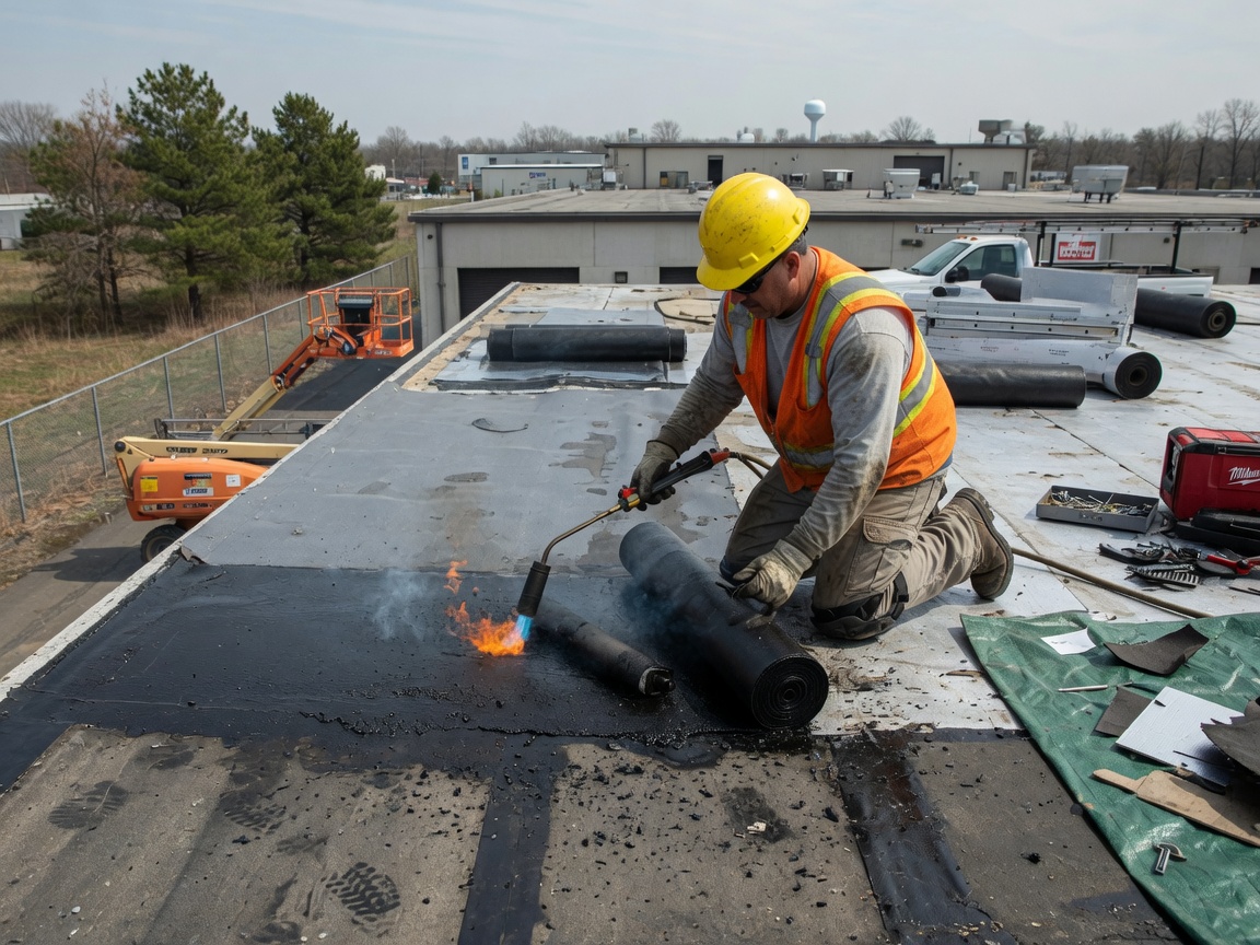 Commercial Roofing in Waterford Works