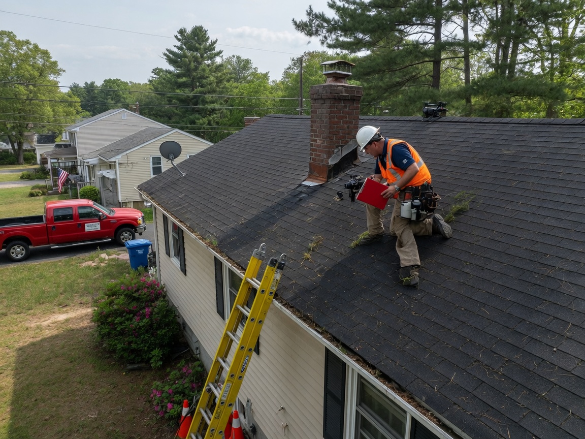 Roof Inspection in Waterford Works