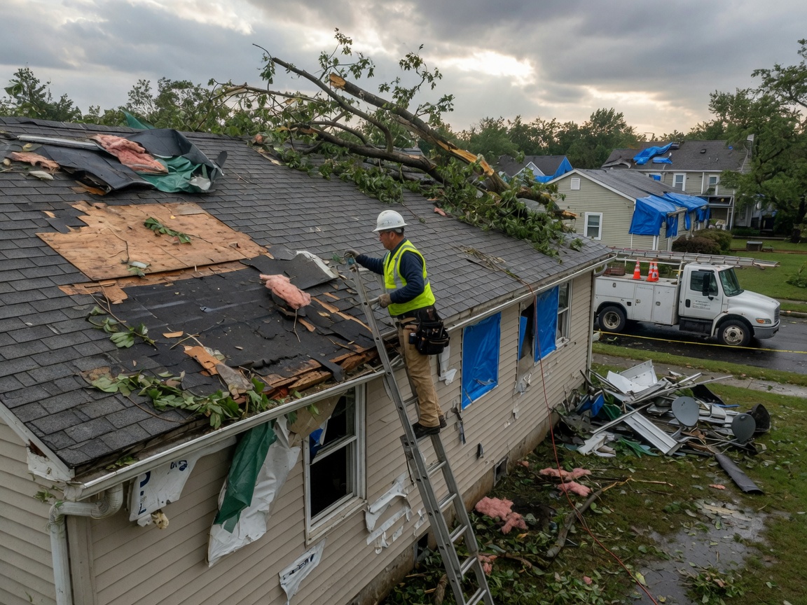 Storm & Wind Damage Repair in Waterford Works